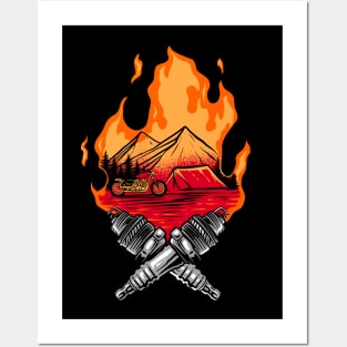 campfire Posters and Art